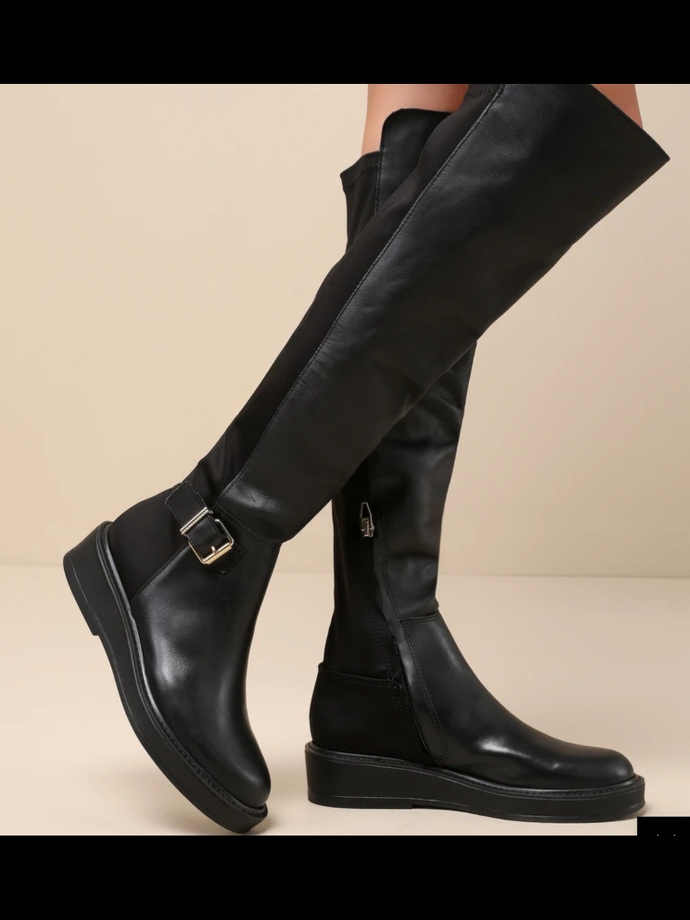 New Dolce Vita Ember OTK Black Boot